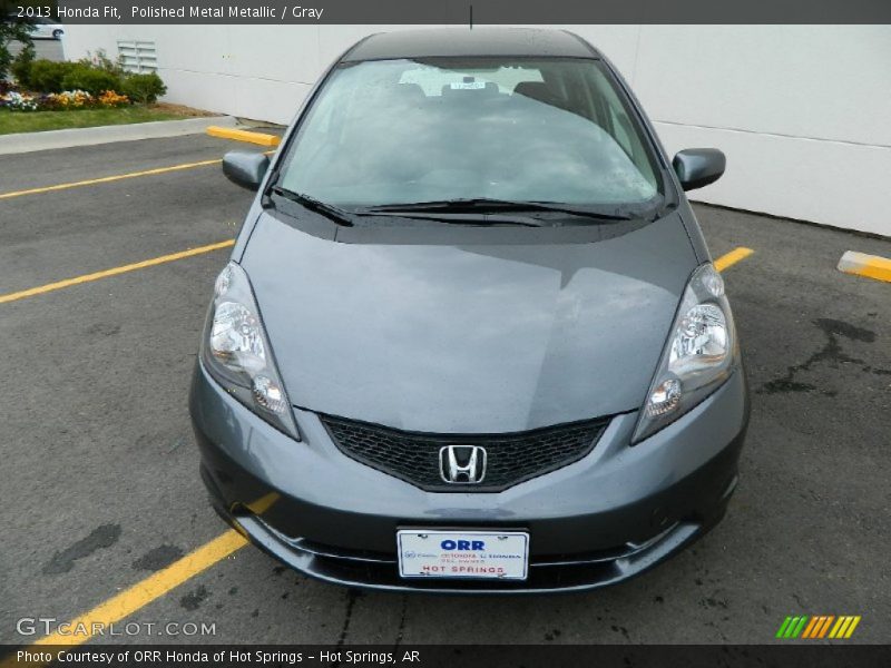 Polished Metal Metallic / Gray 2013 Honda Fit