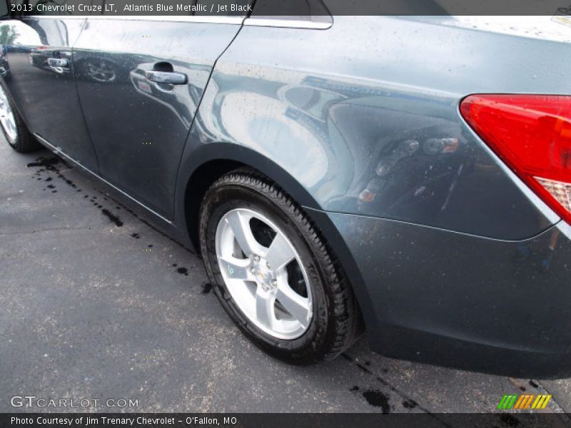 Atlantis Blue Metallic / Jet Black 2013 Chevrolet Cruze LT