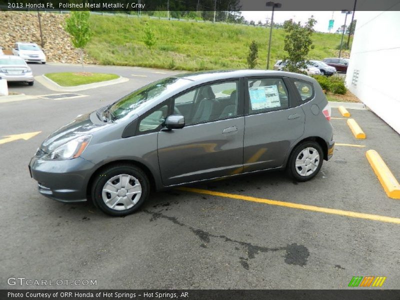 Polished Metal Metallic / Gray 2013 Honda Fit