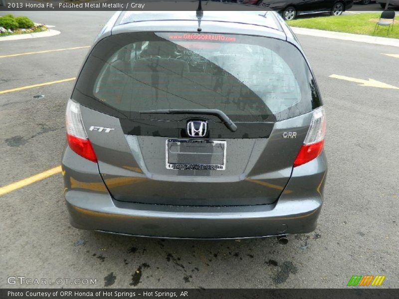 Polished Metal Metallic / Gray 2013 Honda Fit