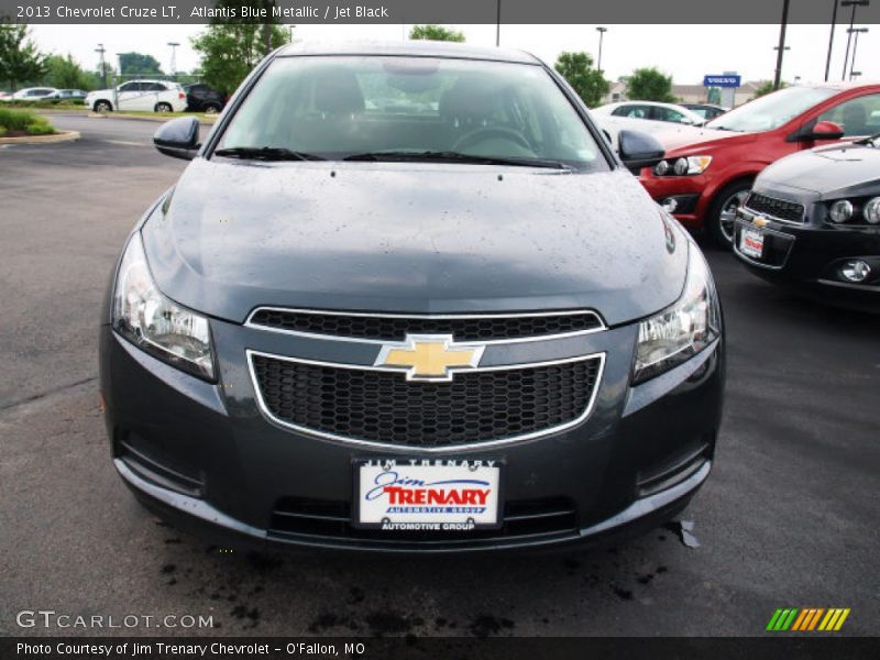 Atlantis Blue Metallic / Jet Black 2013 Chevrolet Cruze LT
