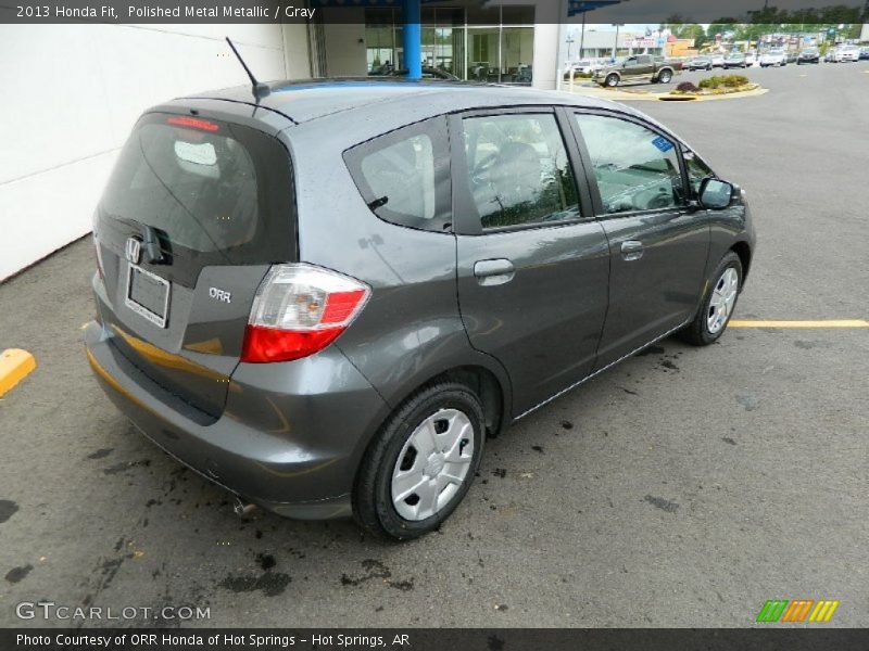 Polished Metal Metallic / Gray 2013 Honda Fit