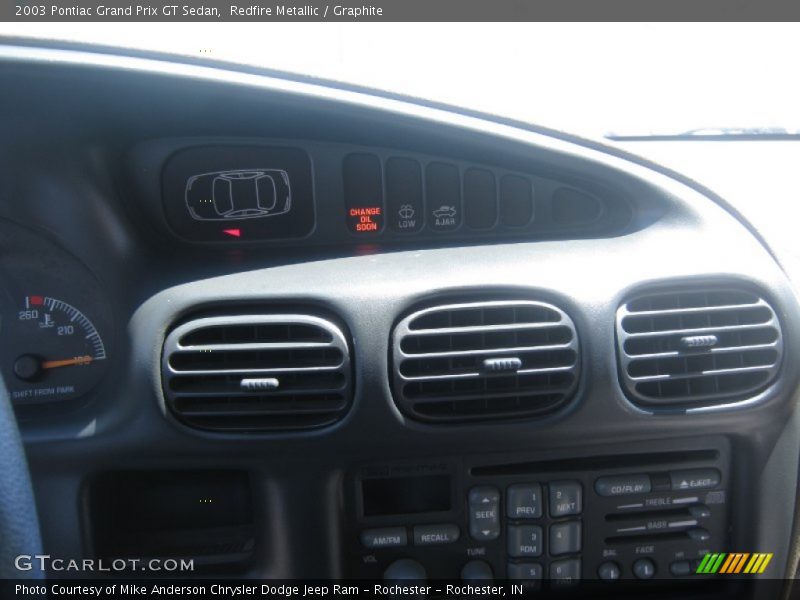 Redfire Metallic / Graphite 2003 Pontiac Grand Prix GT Sedan