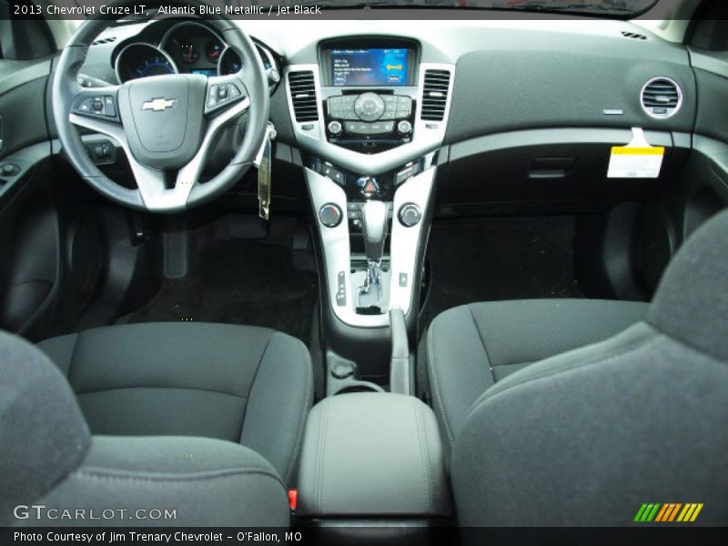 Atlantis Blue Metallic / Jet Black 2013 Chevrolet Cruze LT