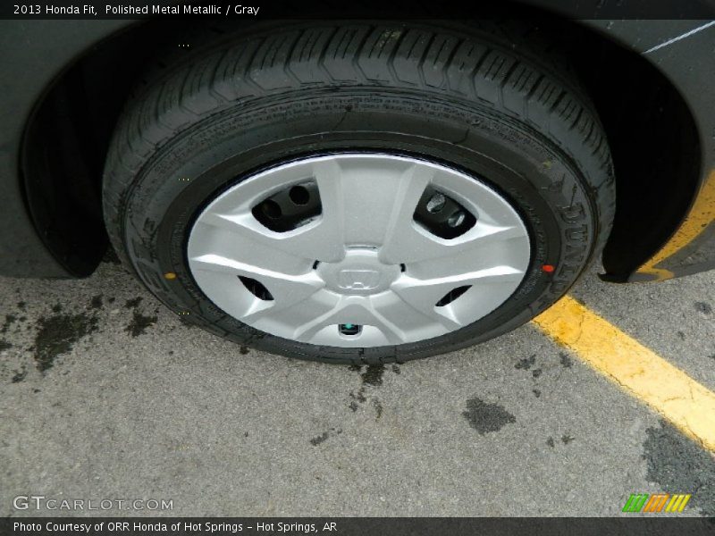Polished Metal Metallic / Gray 2013 Honda Fit