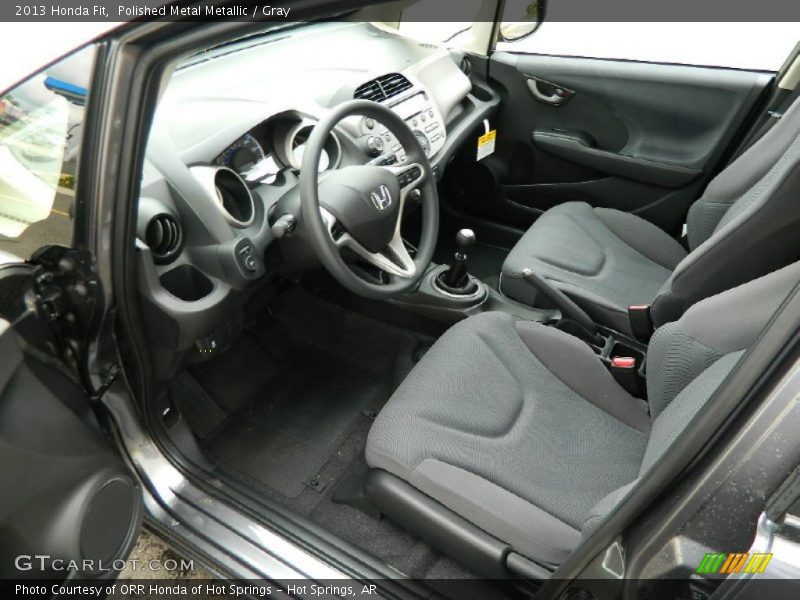 Gray Interior - 2013 Fit  
