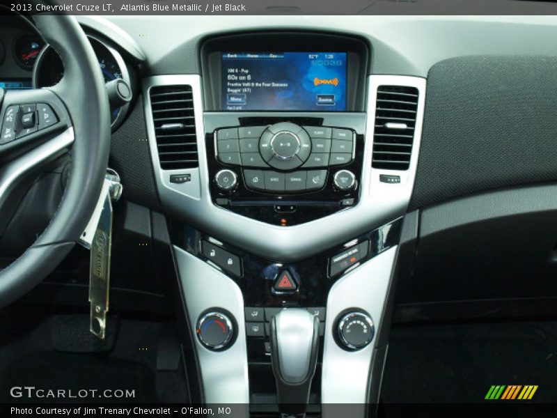 Atlantis Blue Metallic / Jet Black 2013 Chevrolet Cruze LT