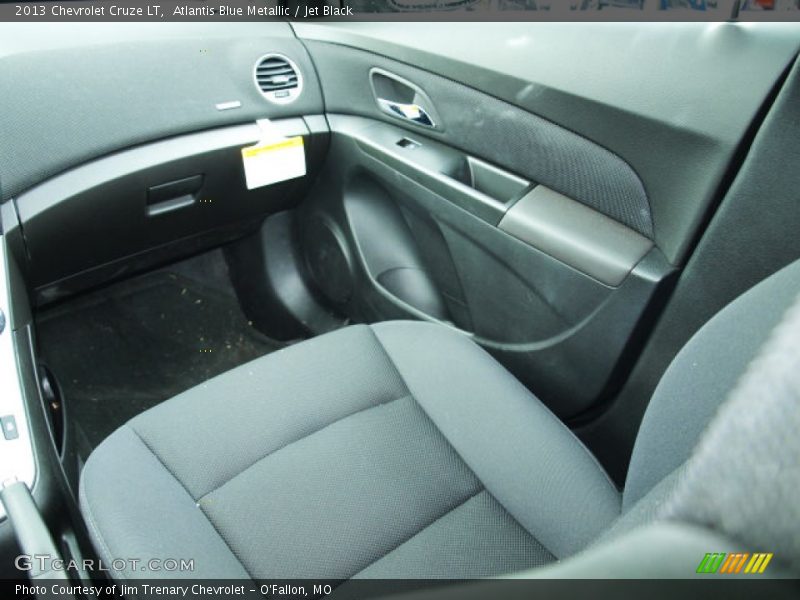 Atlantis Blue Metallic / Jet Black 2013 Chevrolet Cruze LT