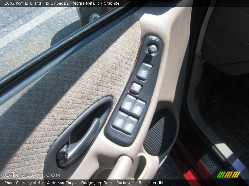 Redfire Metallic / Graphite 2003 Pontiac Grand Prix GT Sedan