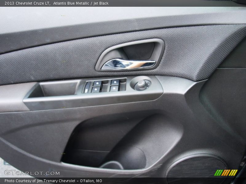 Atlantis Blue Metallic / Jet Black 2013 Chevrolet Cruze LT