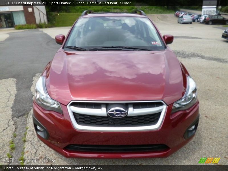 Camellia Red Pearl / Black 2013 Subaru Impreza 2.0i Sport Limited 5 Door