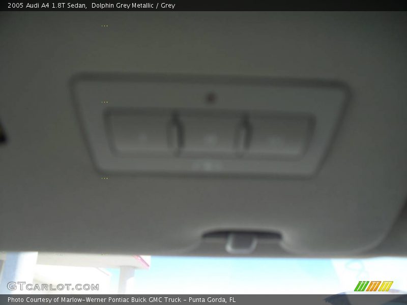 Dolphin Grey Metallic / Grey 2005 Audi A4 1.8T Sedan