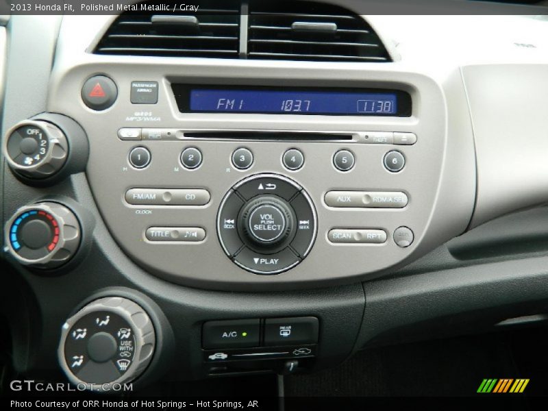Controls of 2013 Fit 
