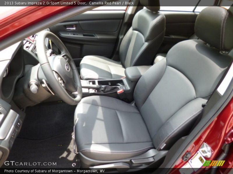 Camellia Red Pearl / Black 2013 Subaru Impreza 2.0i Sport Limited 5 Door