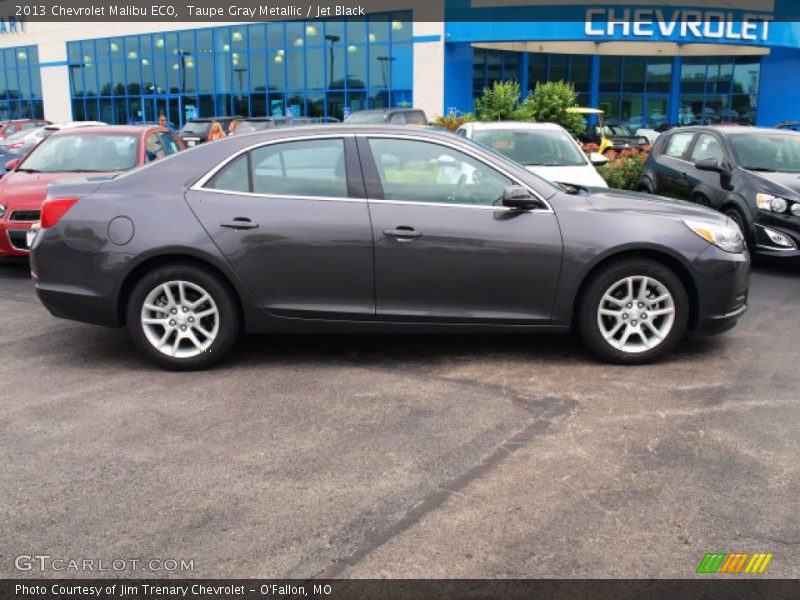 Taupe Gray Metallic / Jet Black 2013 Chevrolet Malibu ECO