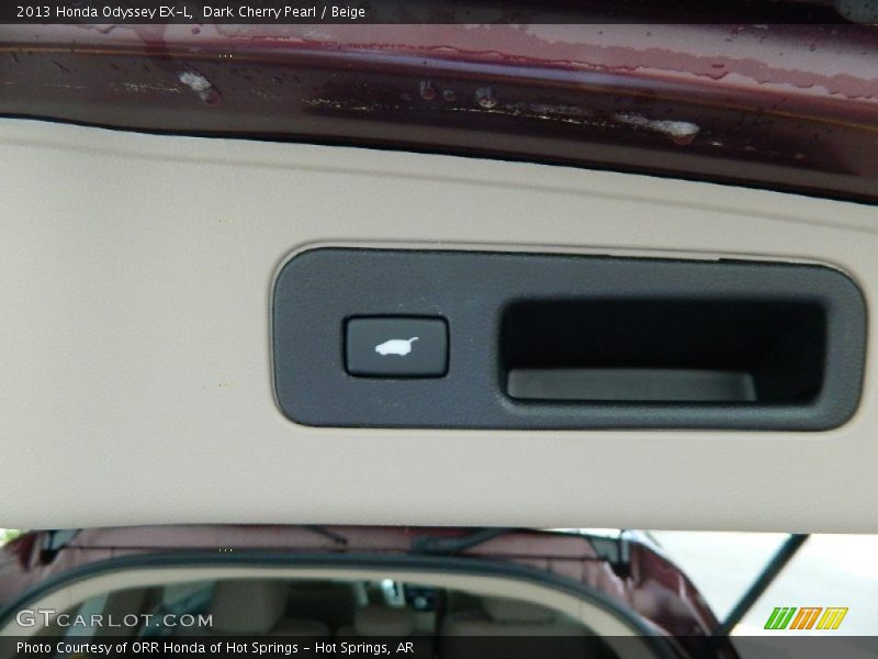 Dark Cherry Pearl / Beige 2013 Honda Odyssey EX-L