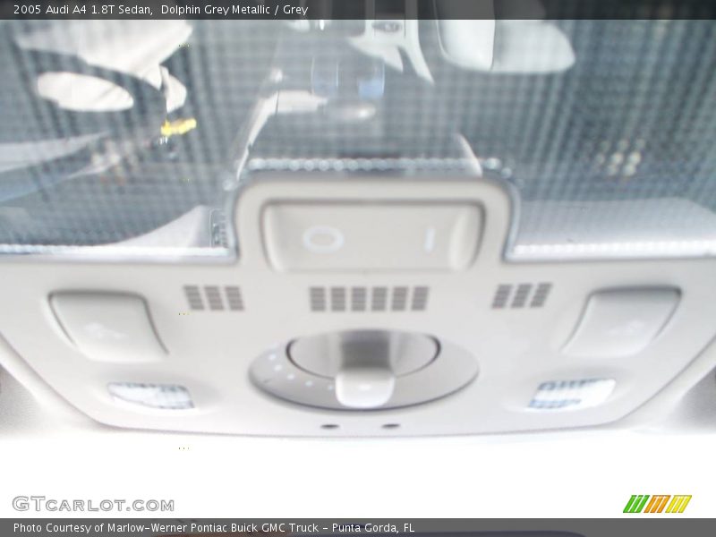 Dolphin Grey Metallic / Grey 2005 Audi A4 1.8T Sedan