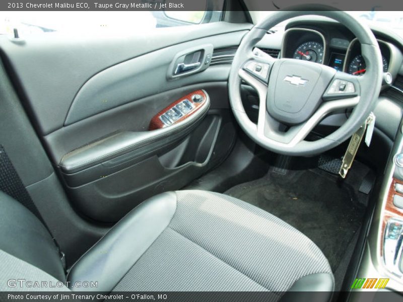 Taupe Gray Metallic / Jet Black 2013 Chevrolet Malibu ECO