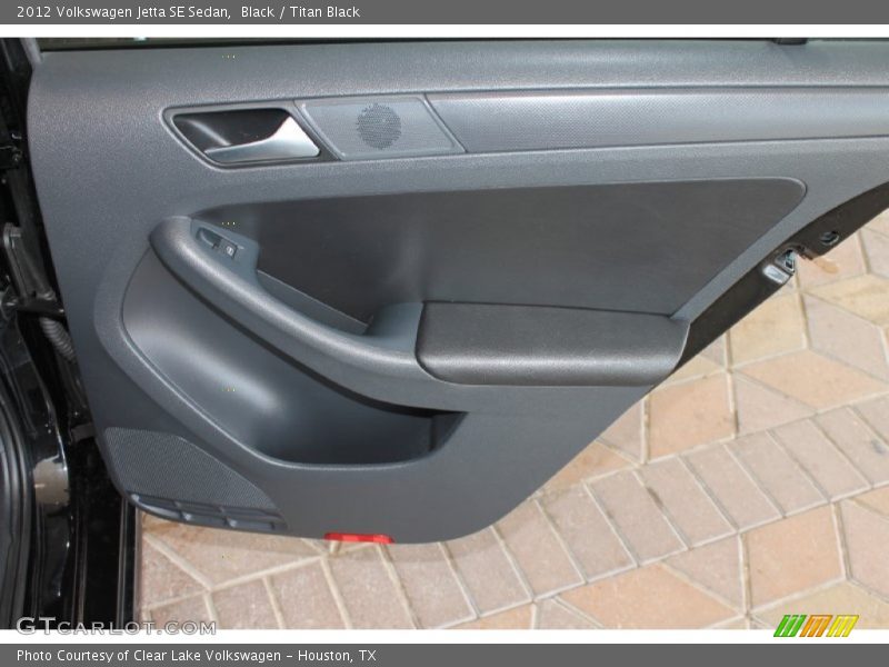 Black / Titan Black 2012 Volkswagen Jetta SE Sedan