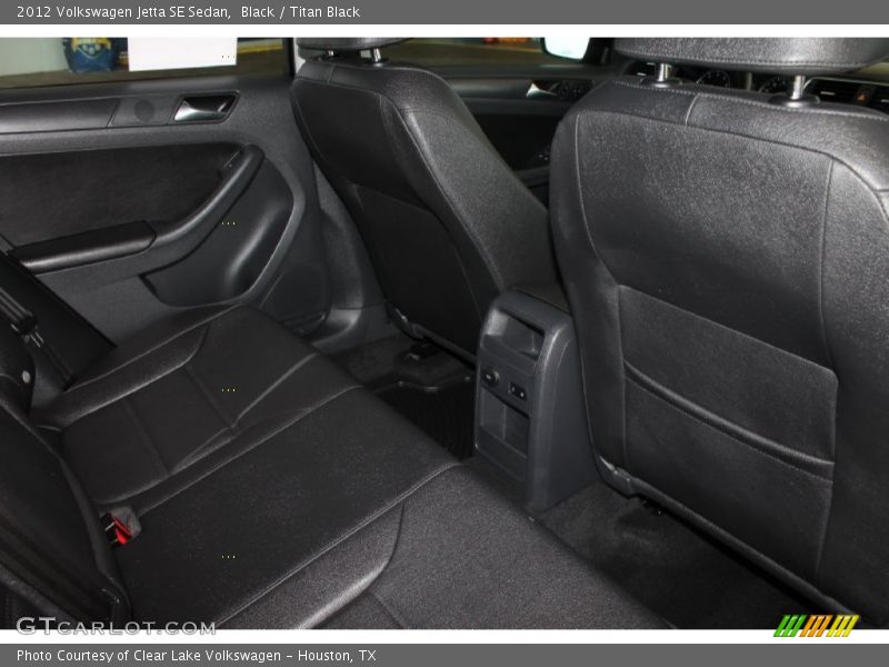 Black / Titan Black 2012 Volkswagen Jetta SE Sedan