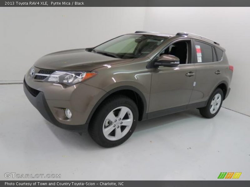 Pyrite Mica / Black 2013 Toyota RAV4 XLE