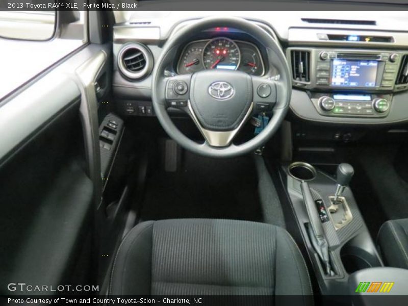 Pyrite Mica / Black 2013 Toyota RAV4 XLE