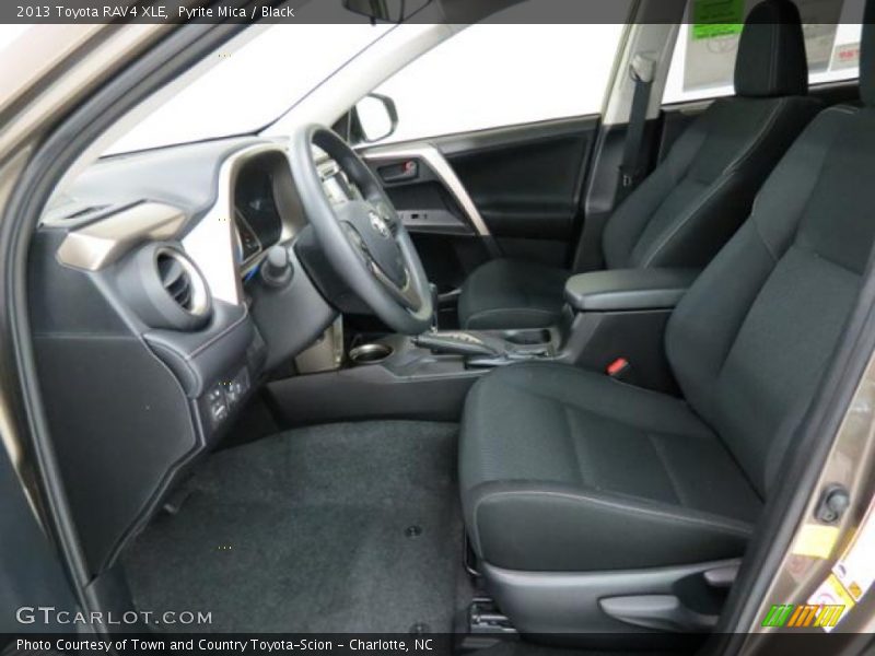 Pyrite Mica / Black 2013 Toyota RAV4 XLE