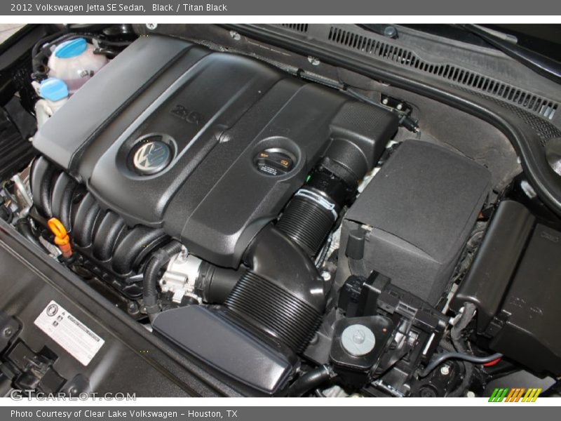 Black / Titan Black 2012 Volkswagen Jetta SE Sedan