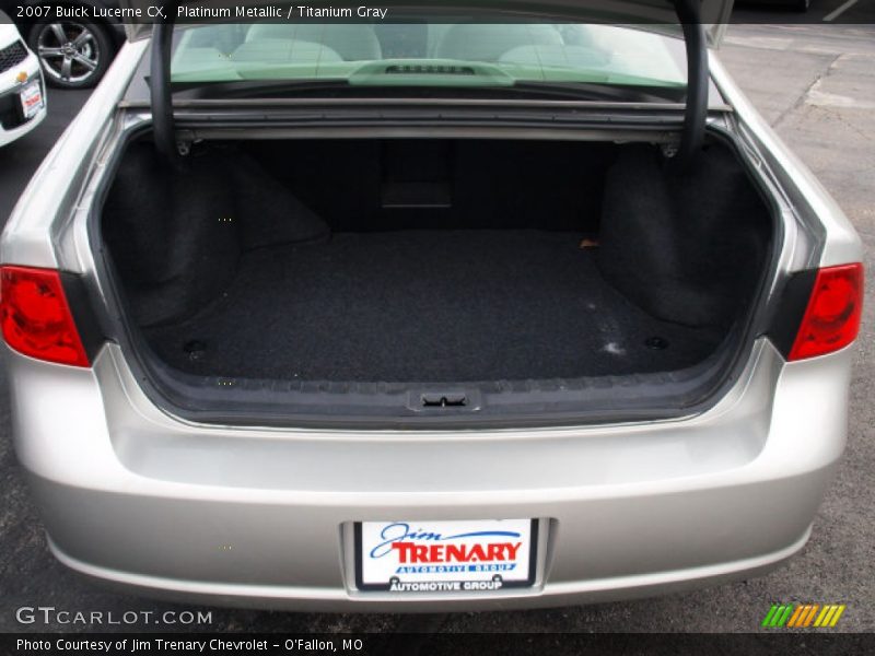 Platinum Metallic / Titanium Gray 2007 Buick Lucerne CX