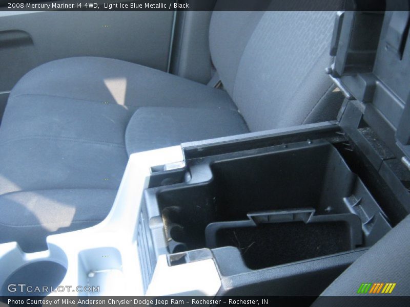 Light Ice Blue Metallic / Black 2008 Mercury Mariner I4 4WD