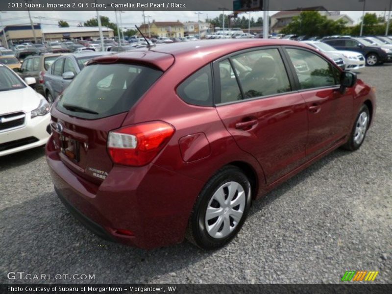 Camellia Red Pearl / Black 2013 Subaru Impreza 2.0i 5 Door