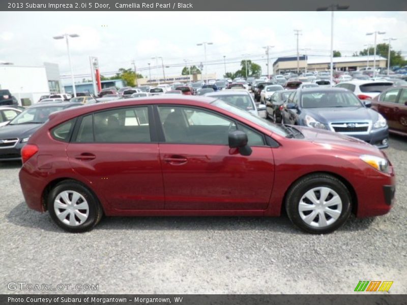 Camellia Red Pearl / Black 2013 Subaru Impreza 2.0i 5 Door
