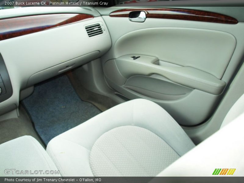Platinum Metallic / Titanium Gray 2007 Buick Lucerne CX