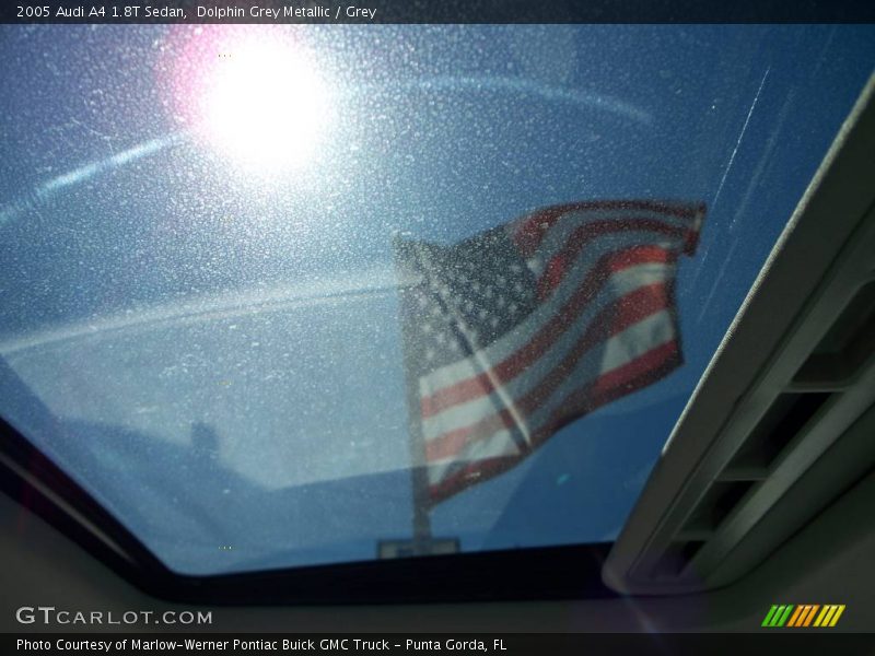 Dolphin Grey Metallic / Grey 2005 Audi A4 1.8T Sedan