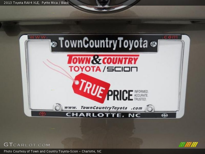 Pyrite Mica / Black 2013 Toyota RAV4 XLE