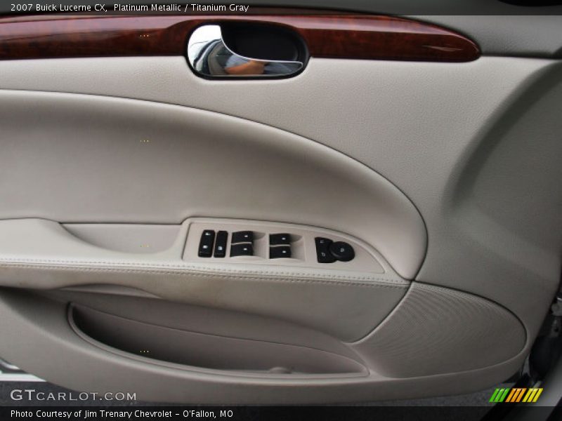 Platinum Metallic / Titanium Gray 2007 Buick Lucerne CX