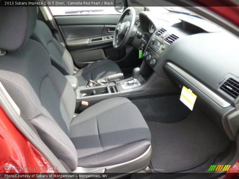 Camellia Red Pearl / Black 2013 Subaru Impreza 2.0i 5 Door