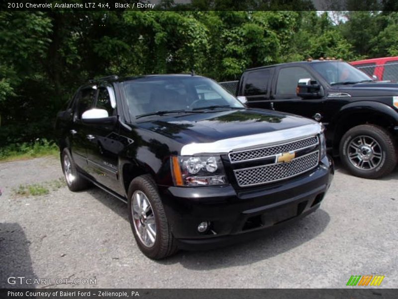 Black / Ebony 2010 Chevrolet Avalanche LTZ 4x4