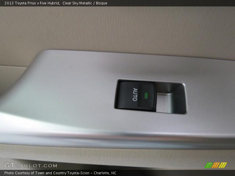 Clear Sky Metallic / Bisque 2013 Toyota Prius v Five Hybrid