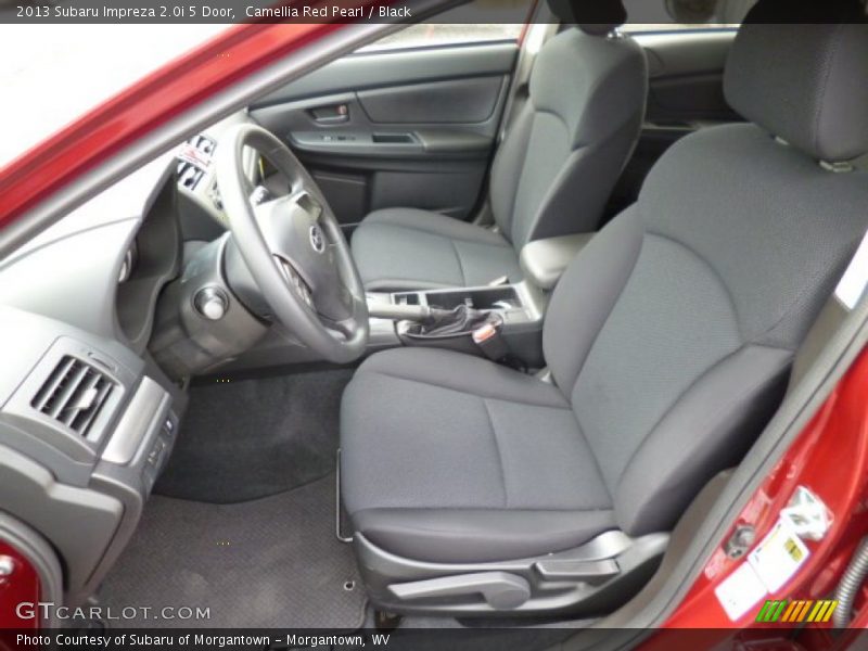 Camellia Red Pearl / Black 2013 Subaru Impreza 2.0i 5 Door