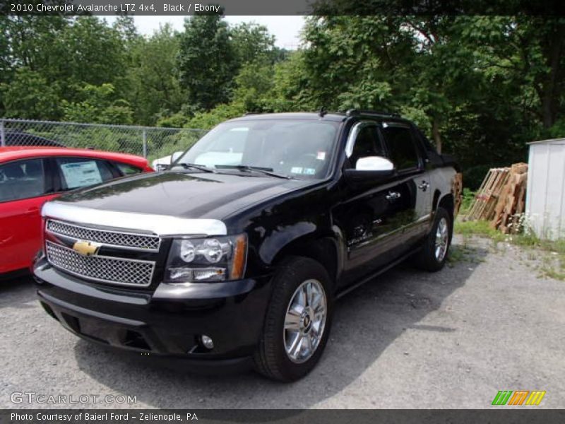 Black / Ebony 2010 Chevrolet Avalanche LTZ 4x4