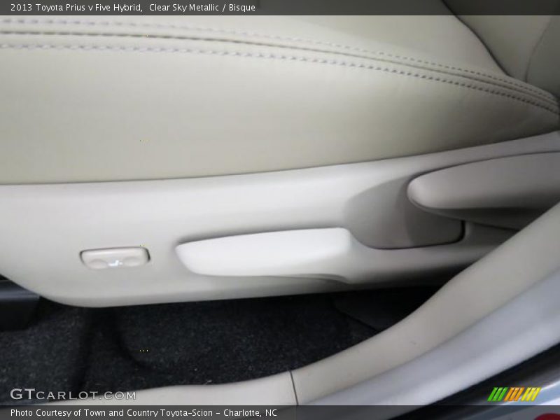 Clear Sky Metallic / Bisque 2013 Toyota Prius v Five Hybrid