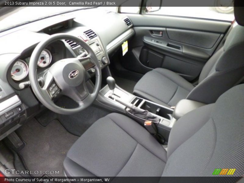 Camellia Red Pearl / Black 2013 Subaru Impreza 2.0i 5 Door