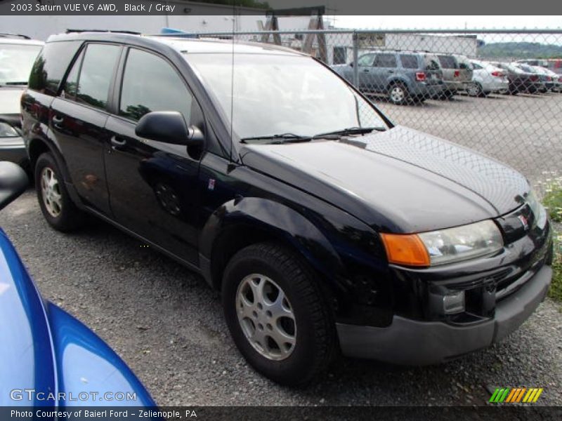 Black / Gray 2003 Saturn VUE V6 AWD
