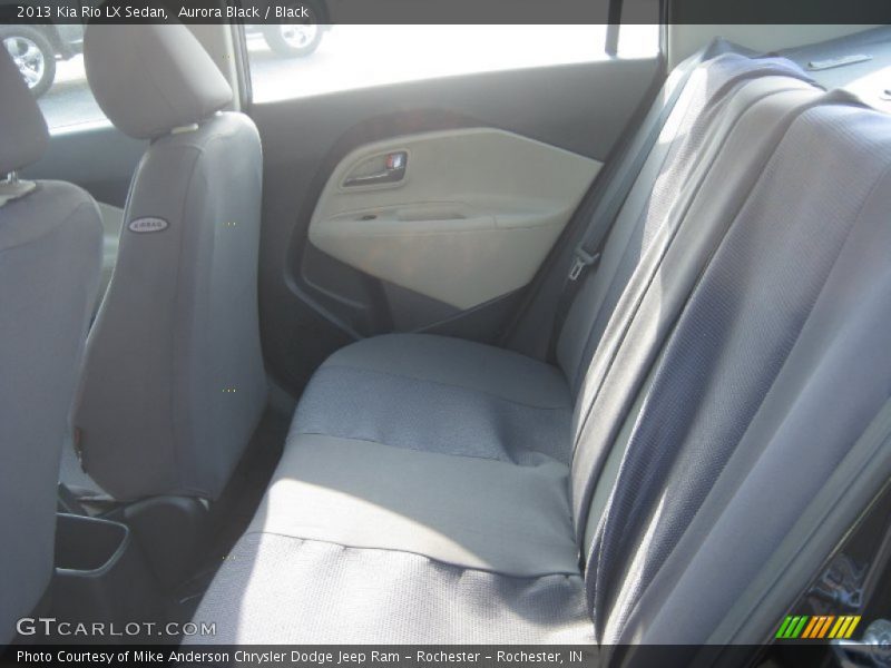 Aurora Black / Black 2013 Kia Rio LX Sedan