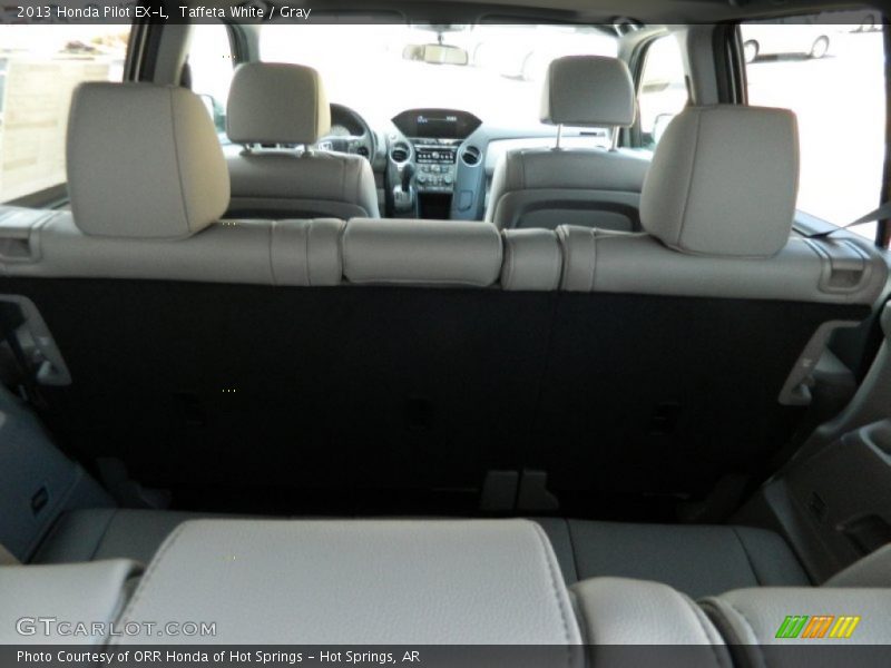 Taffeta White / Gray 2013 Honda Pilot EX-L