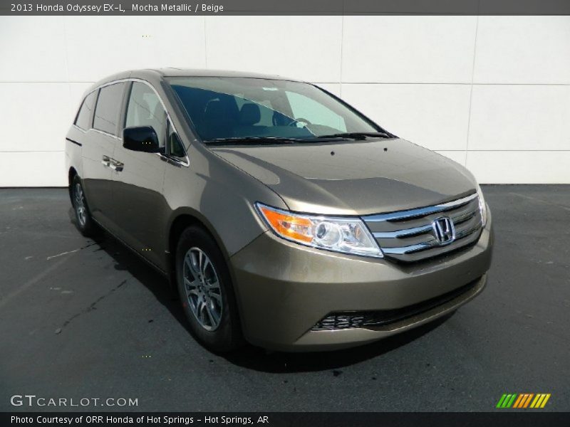 Mocha Metallic / Beige 2013 Honda Odyssey EX-L