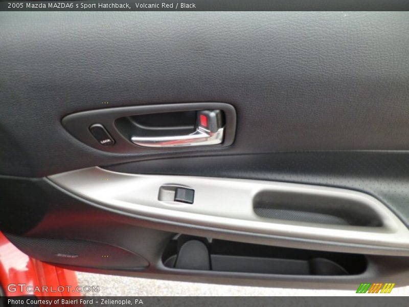 Volcanic Red / Black 2005 Mazda MAZDA6 s Sport Hatchback