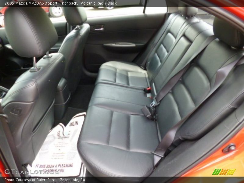 Rear Seat of 2005 MAZDA6 s Sport Hatchback