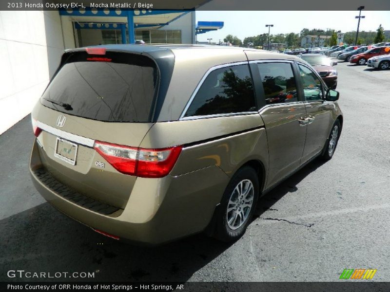 Mocha Metallic / Beige 2013 Honda Odyssey EX-L